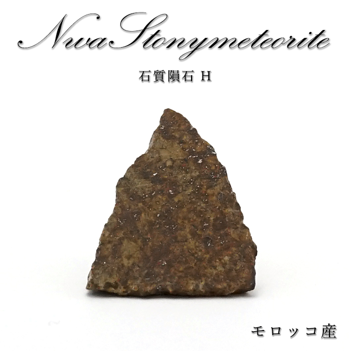 【 一点物 】 NWA 石質隕石 モロッコ産 石質隕石H NWA隕石 原石 隕石 天然石 パワーストーン