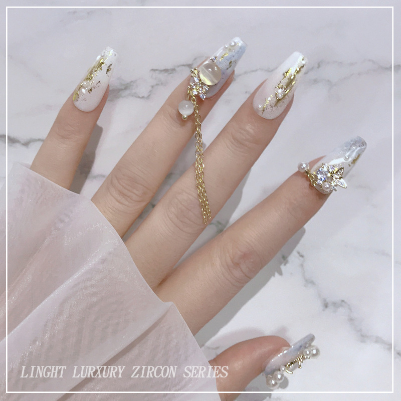 ネイル用品 ネイルパーツ 10個セット キラキラ ネイルデコレーション