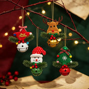2026新作 クリスマスドアベル 店舗装飾 壁飾り 置物 装飾 クリスマス用品★4色