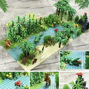 【在庫限り】　玩具 熱帯雨林 ブロック セット 知育玩具 子供 図形 DIY 男の子