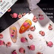 桃 可愛い ３Dネイルパーツ ネイルアート ネイルパーツ ネイル用品 デコパーツ 韓国風 DIY素材
