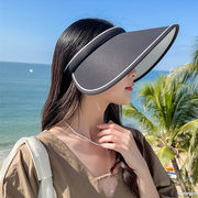 【2022新作】レディース帽子   紫外線対策   つば広帽子 春夏 日焼け止め