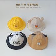 2022新作 可愛い  赤ちゃん帽子  キッズ 帽子 韓国ファッション  日焼け止め 子供 漁夫帽ハット キャップ