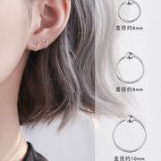 s925シルバー　　レディースピアス　アクセサリー　耳飾り　シンプル　韓国ファッション