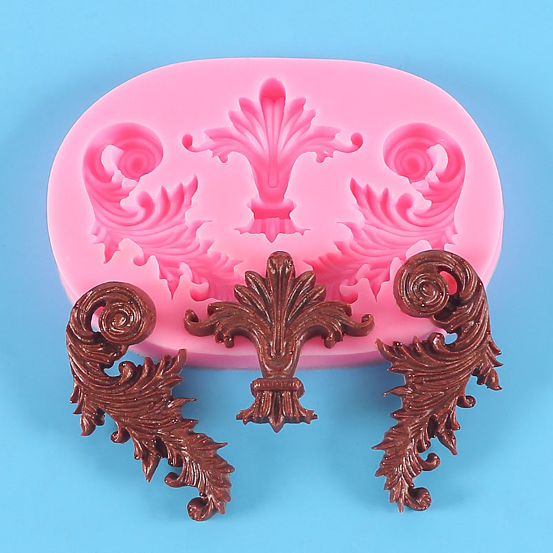 Gum pasteDIY手芸 素材 アロマ モールド 手作り石鹸 エポキシ樹脂 資材飾り 装飾DIY 彫刻葉