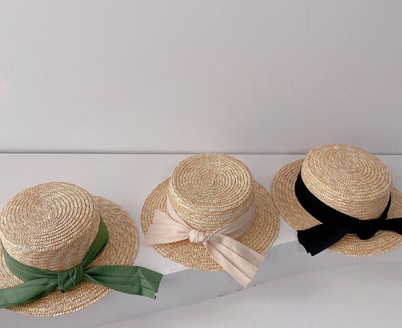 夏 子供 韓国風帽子 キャップ 帽子 ファッション UVカット 麦わら帽子