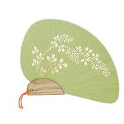 【ご紹介します！安心の日本製！京都の工房で職人が創る！都うちわ 】花ことば　萩