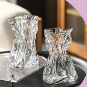 ≪大満足のレビュー多数≫韓国ファッション ガラス 花瓶 リビングルーム ライトラグジュアリー 装飾
