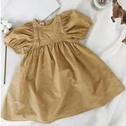 キッズワンピース　ファッション　女の子　カジュアル　ワンピース　 可愛い　半袖　　夏