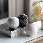 モダン・陶器 ボール・3個セット・GRAY グレー