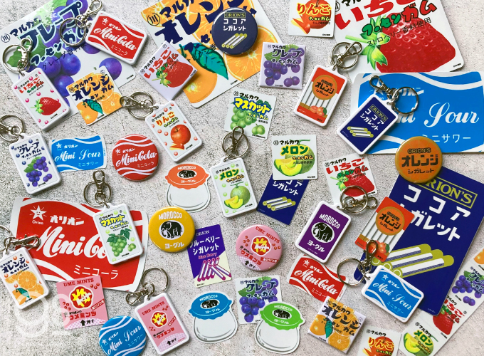 レトロ駄菓子 ステッカー ミニコーラ オリオン ラムネ 昭和