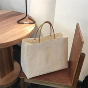 人気のあるデザイン INSスタイル ハンドバッグ ラージバッグ シンプル 大容量 キャンバスバッグ