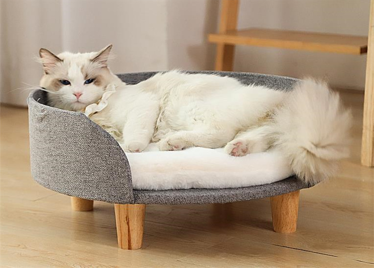 Fashions 限定発売 猫の寝巣 ペットのクッション 猫用品 冬 暖かい 四季 ソファ 取り外し可能で洗える