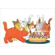 ポストカード イラスト ディッキー・ディックシリーズ「ディッキーのお誕生日」