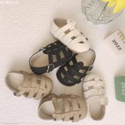 韓国風子供服 ベビー服 　女の子　可愛い シューズ　靴　サンダル 　5色★14~19（内長10-13cm）　　　　　