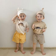 【2022夏新作】大人気！子供服 ボトムス 女の子/男の子 可愛い ベビー服 短パン 3色 韓国ファッション