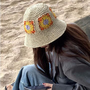 【2022超人気夏新作】ハット 漁夫帽 5色 キャップ 日焼け止め 紫外線防止 夏レディース帽子 ファッション