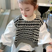 子供服  セットアップ　キッズ 2点セット 長袖Tシャツ トップス　パンツ 　春秋　韓国ファッション
