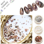 天然パール 真珠 ビーズ ネイルパーツ ネイル用品 ネイルストーン デコパーツ DIY素材 韓国風