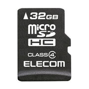 エレコム microSDHCカード/データ復旧サービス付/Class4/32GB MF-M