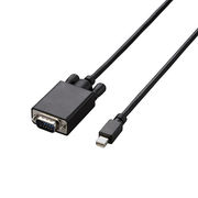 エレコム Mini DisplayPort-VGA変換ケーブル/2m/ブラック AD-MD