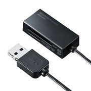 【5個セット】 サンワサプライ USB2.0 カードリーダー ADR-MSDU3BKNX5