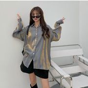 秋新しい    韓国風　 　長袖シャツ， 気質ファッション シャツ★  シャツ★M-2XL