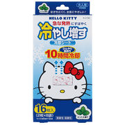 冷却シート　ハローキティ（HELLO KITTY) 　ミントの香り　(16枚入） /日本製