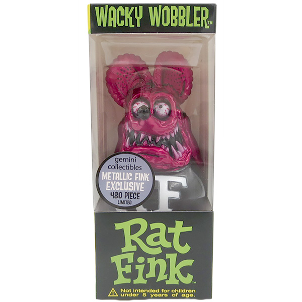 ラットフィンク ボビングヘッド メタリックRED 【RAT FINK】【FUNKO