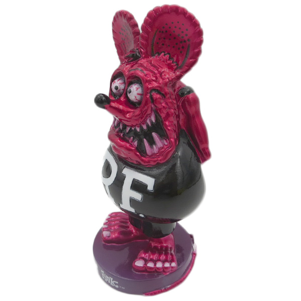 ラットフィンク ボビングヘッド メタリックRED 【RAT FINK
