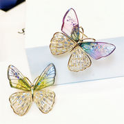 蝶のブローチ、蝶の飾り、クリエイティブジュエリー、韓国ファッション、ピン、スカーフバックル