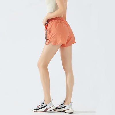 春夏のスポーツパンツ女性ゆったり純色ランニングヨガフィットネス走光防止スポーツパンツ