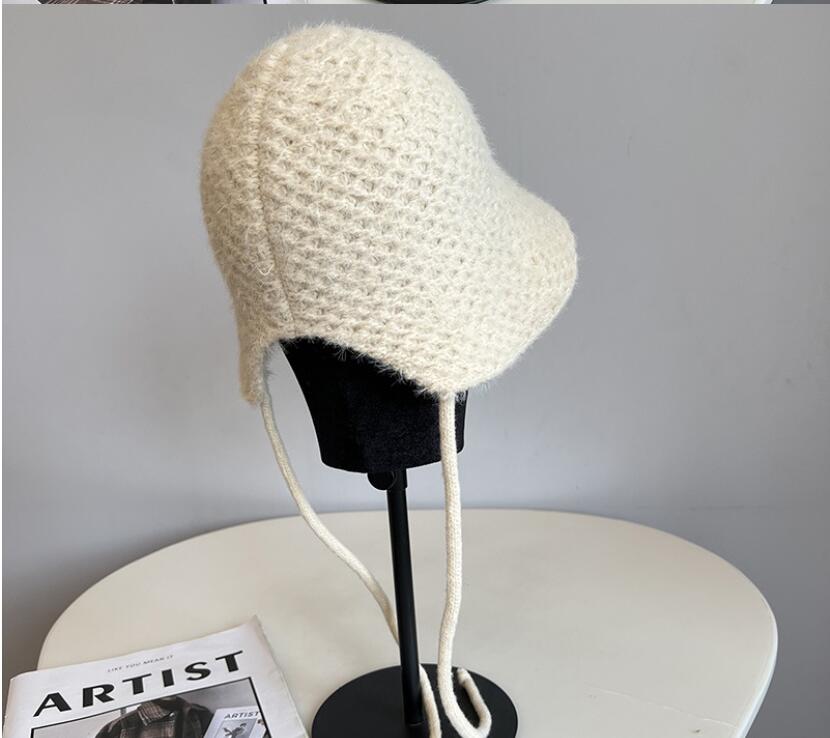 帽子 キャップ 漁師帽 レディース 秋冬 暖か 紐付き かわいい 個性 カジュアル おしゃれ