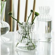 大幅値下 水耕栽培 花瓶 家庭用 ガラス フラワーアレンジメント クリア アクセサリー リビングルーム