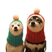 ペット帽子　ニット　クリスマス　かわいい　韓国ファッション