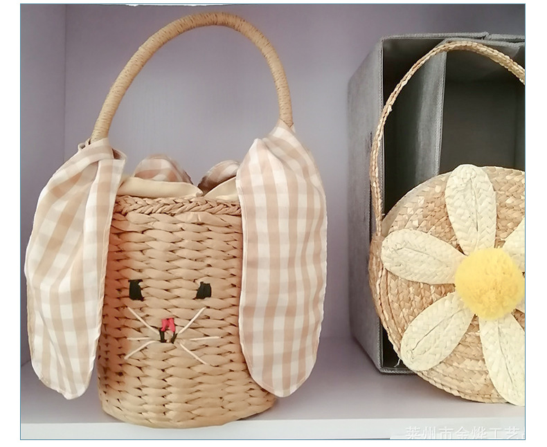 KIYATAうさぎかごバック うさぎ かごバッグ kiyata ウサギかごバッグ arts crafts KIYATA works