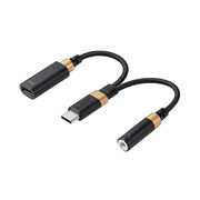 エレコム 音声変換ケーブル/高耐久/USB Type-C to 3.5mmステレオミニ端子