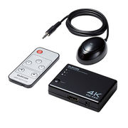エレコム HDMI切替器/4K60Hz対応/3ポート/3入力(HDMI)・1出力(HDMI