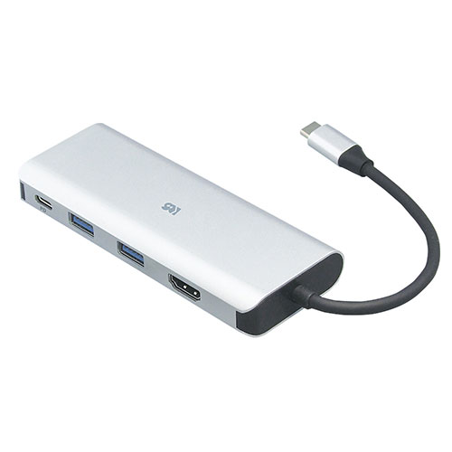 ラトックシステム USB Type-C マルチアダプター(HDMI・PD・USBハブ) R