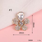 新入荷デコパーツ★ ヘアアクセサリーDIY スマホケース デコ素材 装飾品 バッグ 貼り付け 手芸用