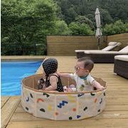 送料無料 家庭用プール　室内外用可　ベビー　子供　ゲームプール　折りたたみプール　収納フェンス