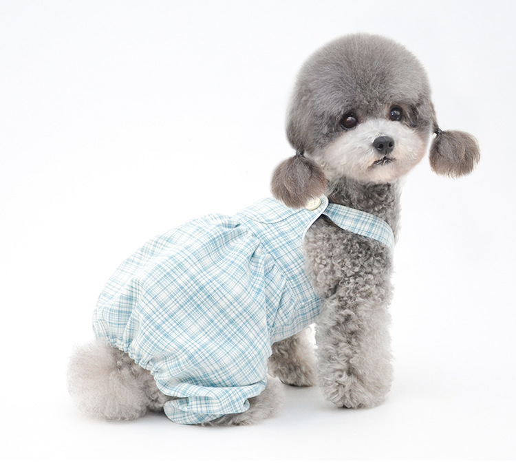 mineka&Pet ペット服　犬服　ねこ服 犬の服　シャツ　チェック柄　1.5kg～8kg