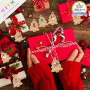 Christmas限定 クリスマスカード チャーム メッセージカード 感謝カード　ギフト プレゼント