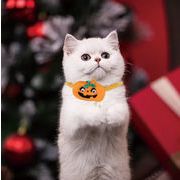 激安 ペット用品 犬用猫用 大中小型犬/猫 ハロウィン Halloween 牽引ロープ 首輪 カボチャ ナンキン