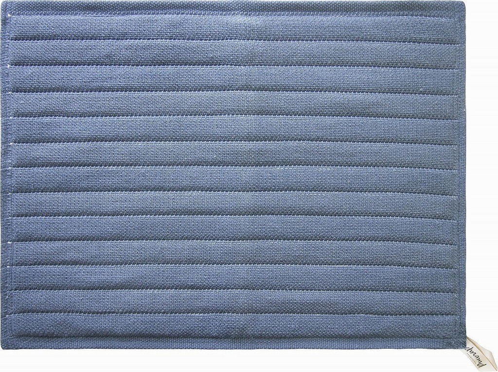 オカトー バスマット PUWRAP 45×60cm ブルー