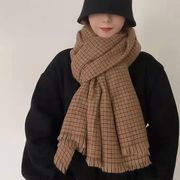 2022秋冬新作    韓国ファッション   簡単な   女史は  スカーフ   保温   マフラー  復古文芸。