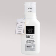 レック 押して計量詰め替えボトル ホワイト 600ml W00108