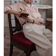 シルエットが美しい 韓国ファッション 上着 スリム カジュアル シンプル 快適である ブラウス