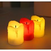 【雑貨】プレゼント　クリスマスグッズ ギフト 飾り物　サンタクロース　LED蝋燭
