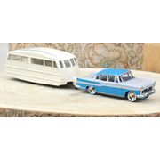 NOREV/ノレブ シムカ・ヴデット・シャンボール 1958&エノン トレーラーハウス ブルー&グレー